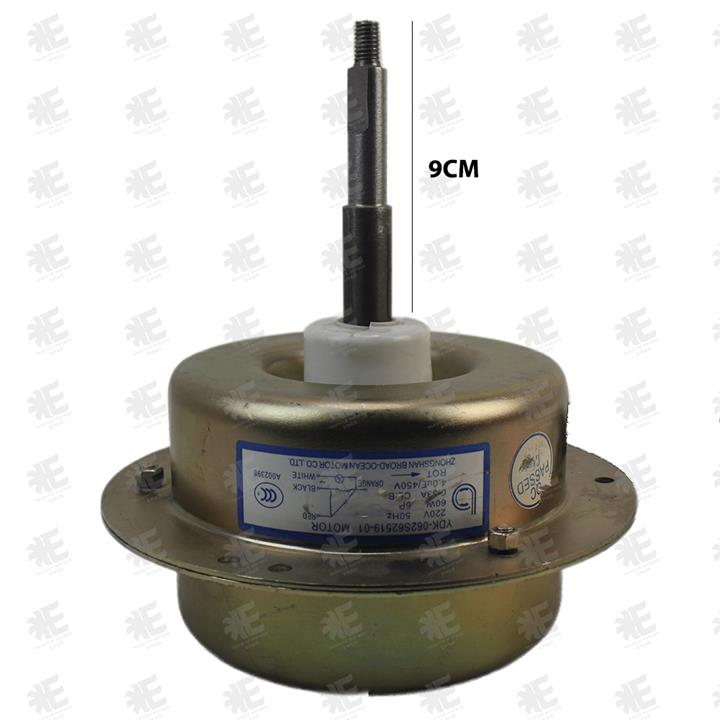 موتور فن بیرونی مدیا راست گرد YDK-062S62519-01 60W AC